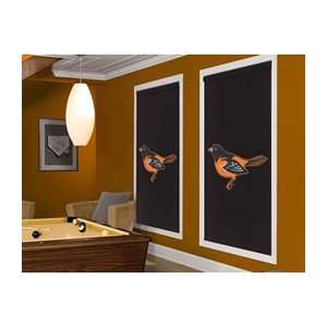 Baltimore Orioles MLB Roller Window Shades up to 102 x 120  