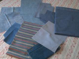 Huge Lot of DENIM CHAMBRAY Fabric  