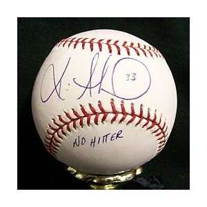   Millwood Autographed Baseball   No HItter   Autographed Baseballs