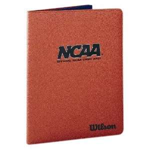 Wilson NCAA Basketball Leather Folder 