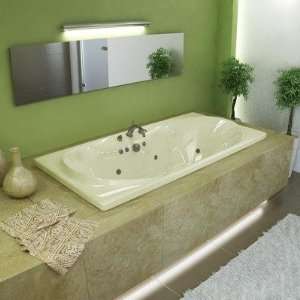 72 x 23 Rectangular Air and Whirlpool Jetted Bathtub Color/Trim/Tile 