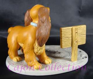 WDCC   Lady & The Tramp   Lady In Love Figurine  
