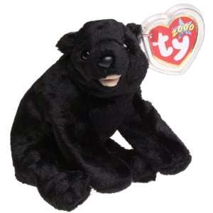  Ty Beanie Babies   Cinders the Black Bear Toys & Games