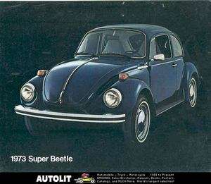 1973 Volkswagen Super Beetle Sales Brochure  