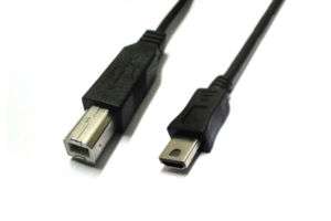 USB Cable Mini A to Type B USB OTG Cables PDA HUB Host  