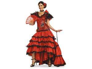   Super Deluxe Red Spanish Beauty Costume   Mexican and Spanish Costumes