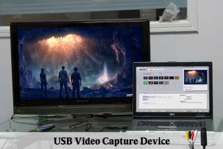 USB Video Capture Device VHS DVD DV HD AV to Computer  