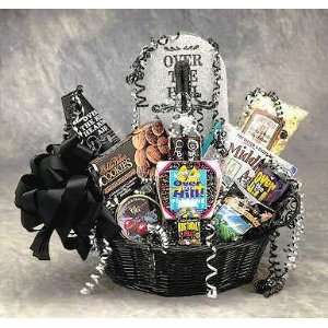 Over the Hill Birthday Gift Basket   MEDIUM  Grocery 