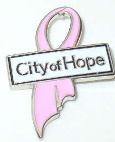 CITY OF HOPE BREAST CANCER AWARENESS LAPEL PIN  