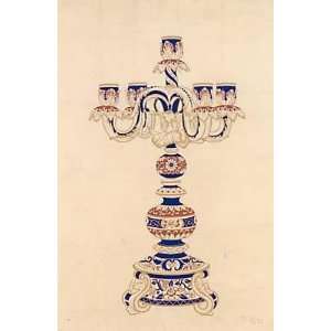  Imari Candelabra Poster Print