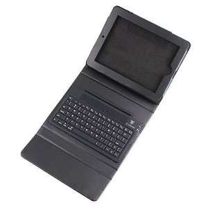 [Total 3 Colors]Bluetooth Keyboard Case for iPad 2 (Black 