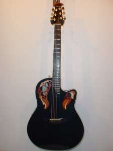 Ovation Adamas W597 Acoustic Electric Guitar w/ Orig Case   Colbalt 
