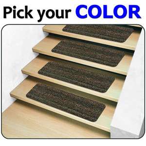 13 Indoor Outdoor Stair Staircase Carpet Treads 23x8  