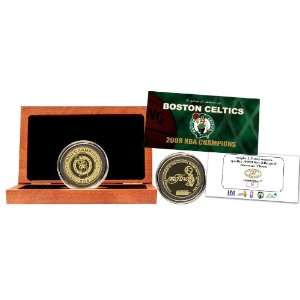  Boston Celtics 24KT Pure Gold 2008 NBA Champions Coin 