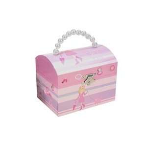  Shopper/Socialite Musical Jewelry Box with A Pretty Pearl Handle