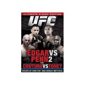  UFC 118 Edgar vs Penn 2 & Couture vs Toney (2 DVD Set 