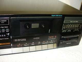 MCS Stereo Cassette Duel Deck Digital 5000 Series L@@K  