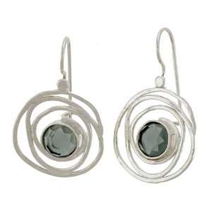 Silver Jewelry Earring SET. Hook Earrings with Locking Back. Two x 8mm 