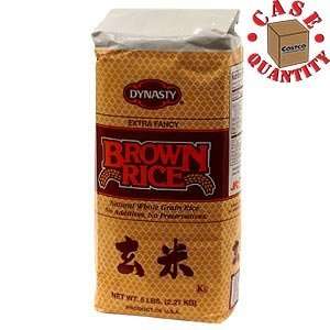 Dynasty Brown Rice 8 Bags   5 lbs. Each Grocery & Gourmet Food