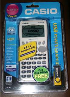   Image Gallery for Casio Graphing Calculator   Blue (FX9750GII