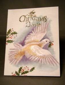   Greeting Card   Vintage   The Christmas Dove Set of 12 Note Cards