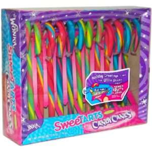 Sweetarts Candy Canes 12ct.  Grocery & Gourmet Food