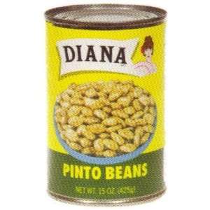 Diana Canned Pinto Beans 15 oz   Frijoles Pintos  Grocery 