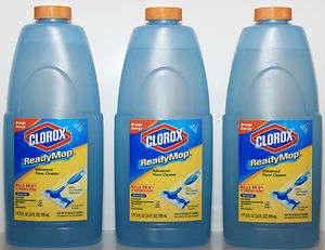 Clorox Ready Mop Advanced Floor Cleaner Kills 99.9% of Germs Orange 