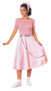 Adult Std. Adult Pink Nifty Fifties Dress Costume   Fif  