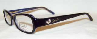Coach Pilar Navy 50 Eyeglass Frame Eyeglasses New  