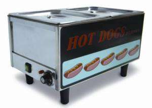 Table Top Commercial Hot Dog Steamer & Bun Warmer  