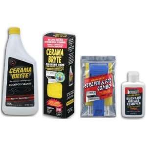  Cerama Bryte Best Value Kit Ceramic Cooktop Cleaner 28oz 