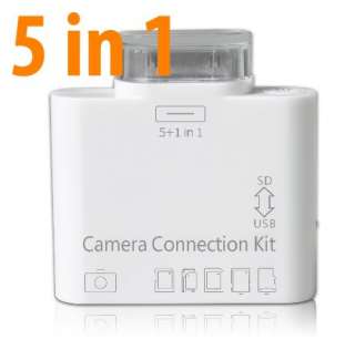 in 1 Camera Connection Kit USB SD TF M2 MMC for iPad 1,ipad 2