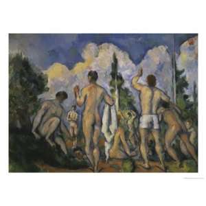   The Bathers Giclee Poster Print by Paul Cezanne, 32x24