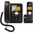 MOTOROLA L402C DECT 6.0 CORD/CORDLESS PHONE w/ ANS SYS