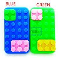 BRICK BLOCK Rubber SILICONE Skin Soft Back Case Cover for Apple iPhone 