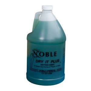  (4) 1 Gallon Bottles Noble Chemical Dry It Plus Rinse 