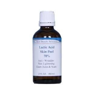  (4 oz / 120 ml) LACTIC Acid 70% Skin Chemical Peel  Alpha 
