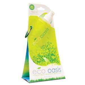  Smart Planet EC 35 Eco Oasis Foldable Water Pouch, Green 