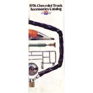 1976 CHEVROLET TRUCK Accessories Sales Brochure Book 