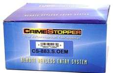 NEW CRIMESTOPPER OEM CAR ALARM SYSTEM UPGRADE KIT+SIREN 368298553340 