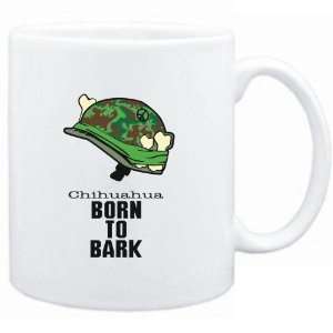    Mug White  Chihuahua / BORN TO BARK  Dogs