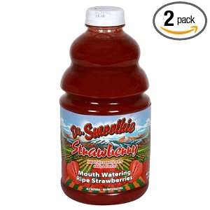 Dr. Smoothie Original Blend Smoothie, Strawberry, 46 Ounce Bottle 