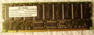 Infineon HYS72V64300GR 7.5 C2 512Mb ECC 133 Mhz Memory  