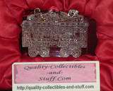 NEW WATERFORD CRYSTAL 2009 TRAIN COAL CAR 2 ND ED CHRISTMAS ORNAMENT 