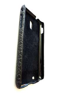 Chic Black Leather Phone Case Cover For Samsung Galaxy S II 2 Epic 4G 