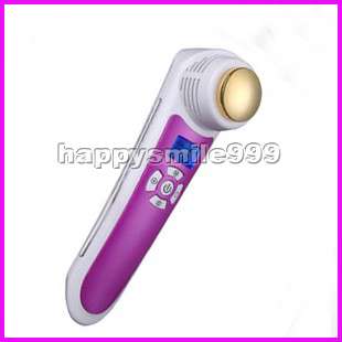 New Cool&Heat Ionic Toning Anti aging Facial Massager  