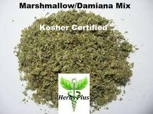Oz Damiana Leaf   Marshmallow Leaf   Mixed Combo 1/4 Pound  