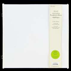 The Paper Studio TRUE12x12 Strap Hinge Refill Pages 40 Layouts Fits CM 