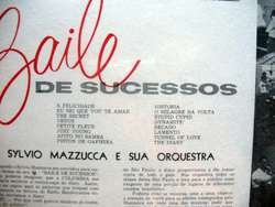 SYLVIO MAZZUCCA BAILE DE SUCESSOS brasil vinyl 6 Eye LP  